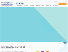 Tablet Screenshot of mirrorwave.com